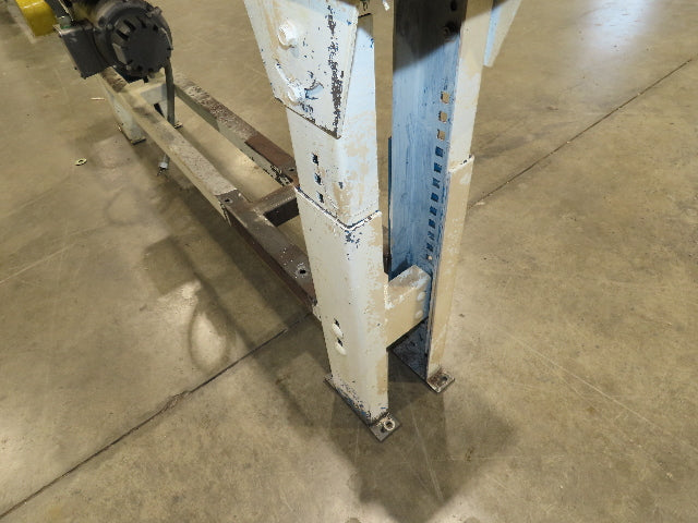 New London Engineering 7.5"x 5' 6" Plastic Tabletop Belt Conveyor 30 FPM 460V