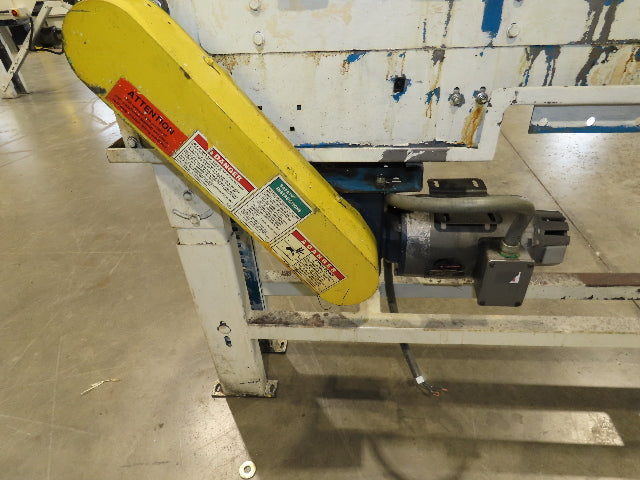 New London Engineering 7.5"x 5' 6" Plastic Tabletop Belt Conveyor 30 FPM 460V