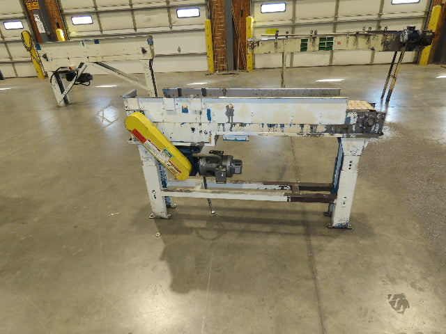 New London Engineering 7.5"x 5' 6" Plastic Tabletop Belt Conveyor 30 FPM 460V
