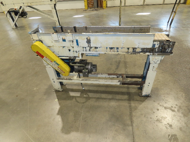 New London Engineering 7.5"x 5' 6" Plastic Tabletop Belt Conveyor 30 FPM 460V