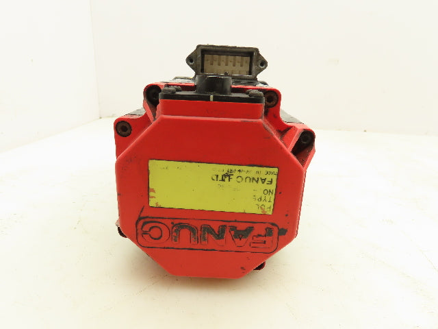Fanuc A06B-0061-B604#S000 AC Servo Motor 0.5kw 4000 RPM 156V