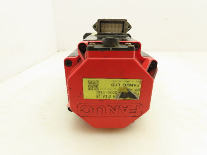 Fanuc A06B-0061-B604#S000 AC Servo Motor 0.5kw 156V 4000RPM Pulsecoder Encoder