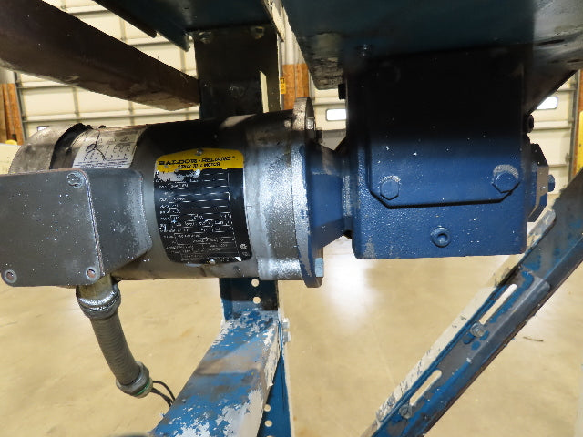 New London Engineering #800 10"x 2' 6" Stainless Wire Mesh Belt Conveyor 40 FPM