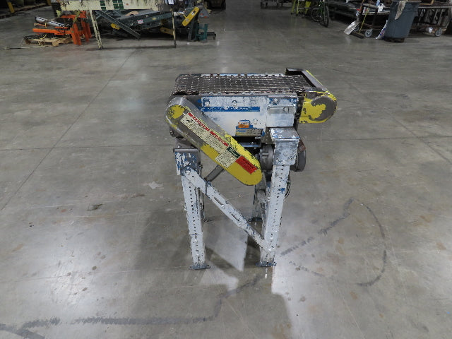 New London Engineering #800 10"x 2' 6" Stainless Wire Mesh Belt Conveyor 40 FPM