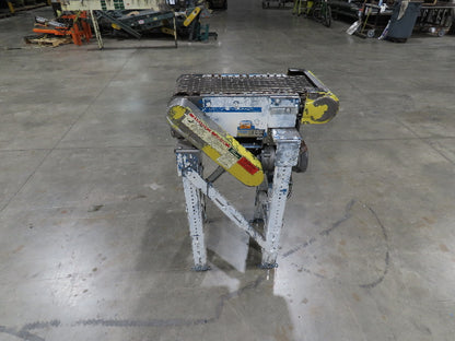 New London Engineering #800 10"x 2' 6" Stainless Wire Mesh Belt Conveyor 40 FPM