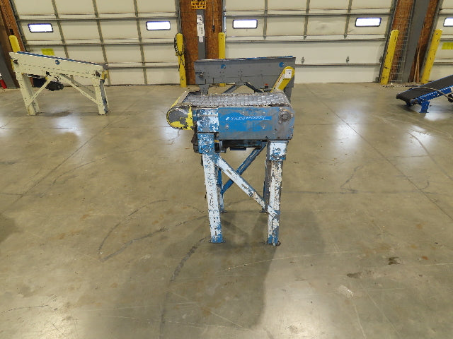 New London Engineering #800 10"x 2' 6" Stainless Wire Mesh Belt Conveyor 40 FPM