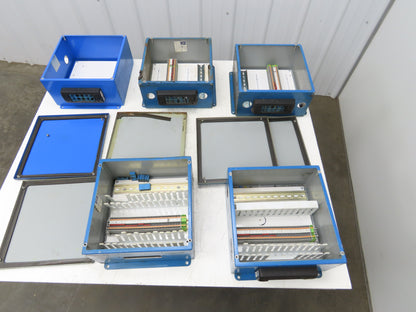 Austin AB-12126JS Electrical Enclosure 12x12x6" Screw Cover JIC Box Lot of 5