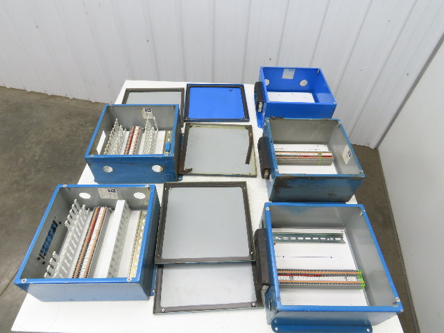 Austin AB-12126JS Electrical Enclosure 12x12x6" Screw Cover JIC Box Lot of 5