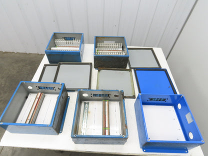 Austin AB-12126JS Electrical Enclosure 12x12x6" Screw Cover JIC Box Lot of 5