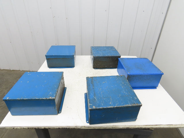 Austin AB-12126JS Electrical Enclosure 12x12x6" Screw Cover JIC Box Lot of 5
