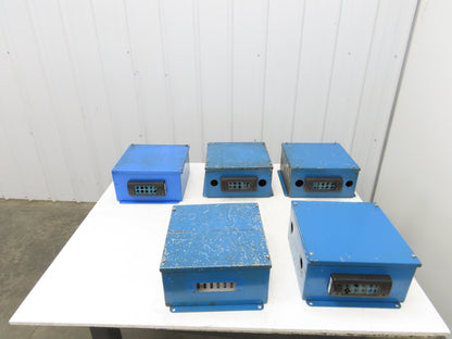 Austin AB-12126JS Electrical Enclosure 12x12x6" Screw Cover JIC Box Lot of 5