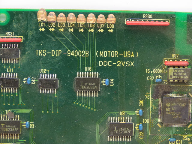 TKS DDC-2VSX TKS-DIP-94002B Conveyor Control Panel Circuit Board