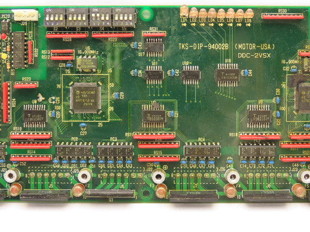 TKS DDC-2VSX TKS-DIP-94002B Conveyor Control Panel Circuit Board