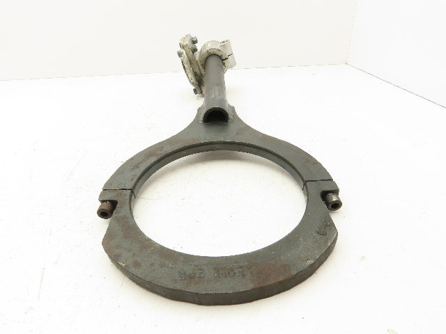 Leoni FP.F 3160S Face Plate Clamp With Bracket And Adapter 6-1/4" Face Diameter