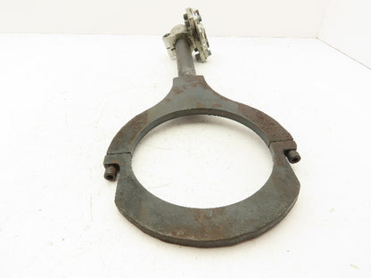 Leoni FP.F 3160S Face Plate Clamp With Bracket And Adapter 6-1/4" Face Diameter