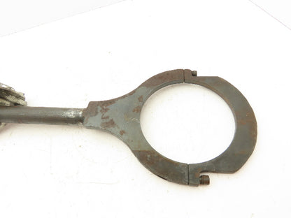 Leoni FP.F 3160S Face Plate Clamp With Bracket And Adapter 6-1/4" Face Diameter