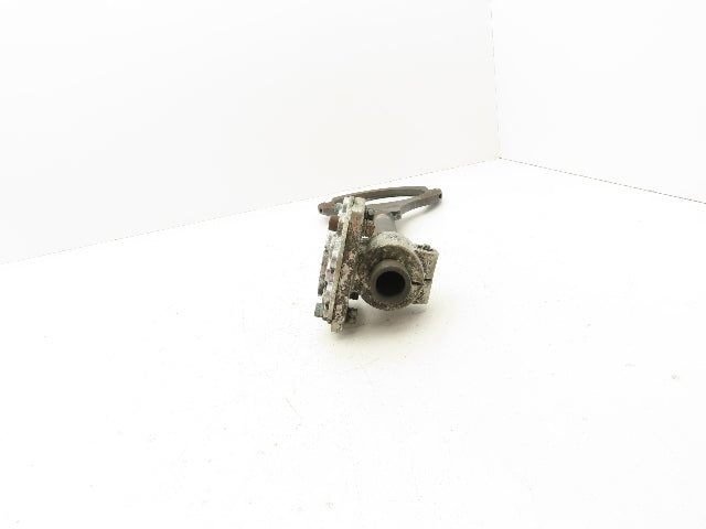 Leoni FP.F 3160S Face Plate Clamp With Bracket And Adapter 6-1/4" Face Diameter