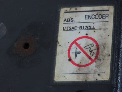 Yaskawa SGMRS-37A2A-YR12 AC Servo Motor 3700W 23.5Nm 1500 RPM Encoder