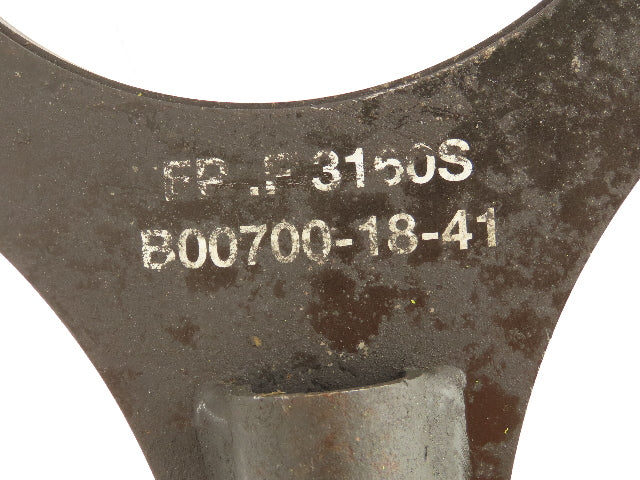 Leoni FP.F 3160S B00700-18-41 Face Plate Clamp With Bracket And Adapter Plate