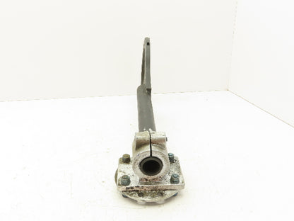 Leoni FP.F 3160S B00700-18-41 Face Plate Clamp With Bracket And Adapter Plate