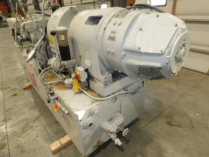 Adamson United 2-Roll Silicone Rubber Mixing Mill 8"x 16" Rollers 15Hp