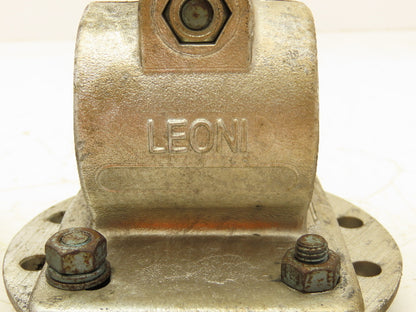Leoni Robot Dress Cable Adapter Plate & Tube Clamp Lot Of 3