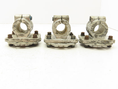 Leoni Robot Dress Cable Adapter Plate & Tube Clamp Lot Of 3