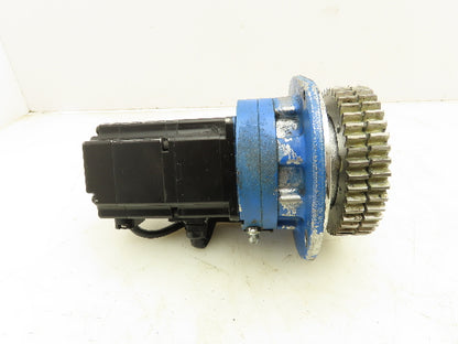 Yaskawa SGMPH-01ANA-YR13 AC Servo Motor W/Motoman MA1400 Tooth Gear