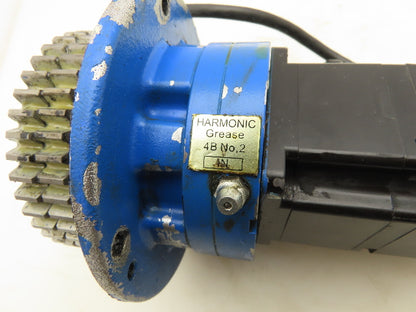 Yaskawa SGMPH-01ANA-YR13 AC Servo Motor W/Motoman MA1400 Tooth Gear