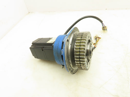 Yaskawa SGMPH-01ANA-YR13 AC Servo Motor W/Motoman MA1400 Tooth Gear