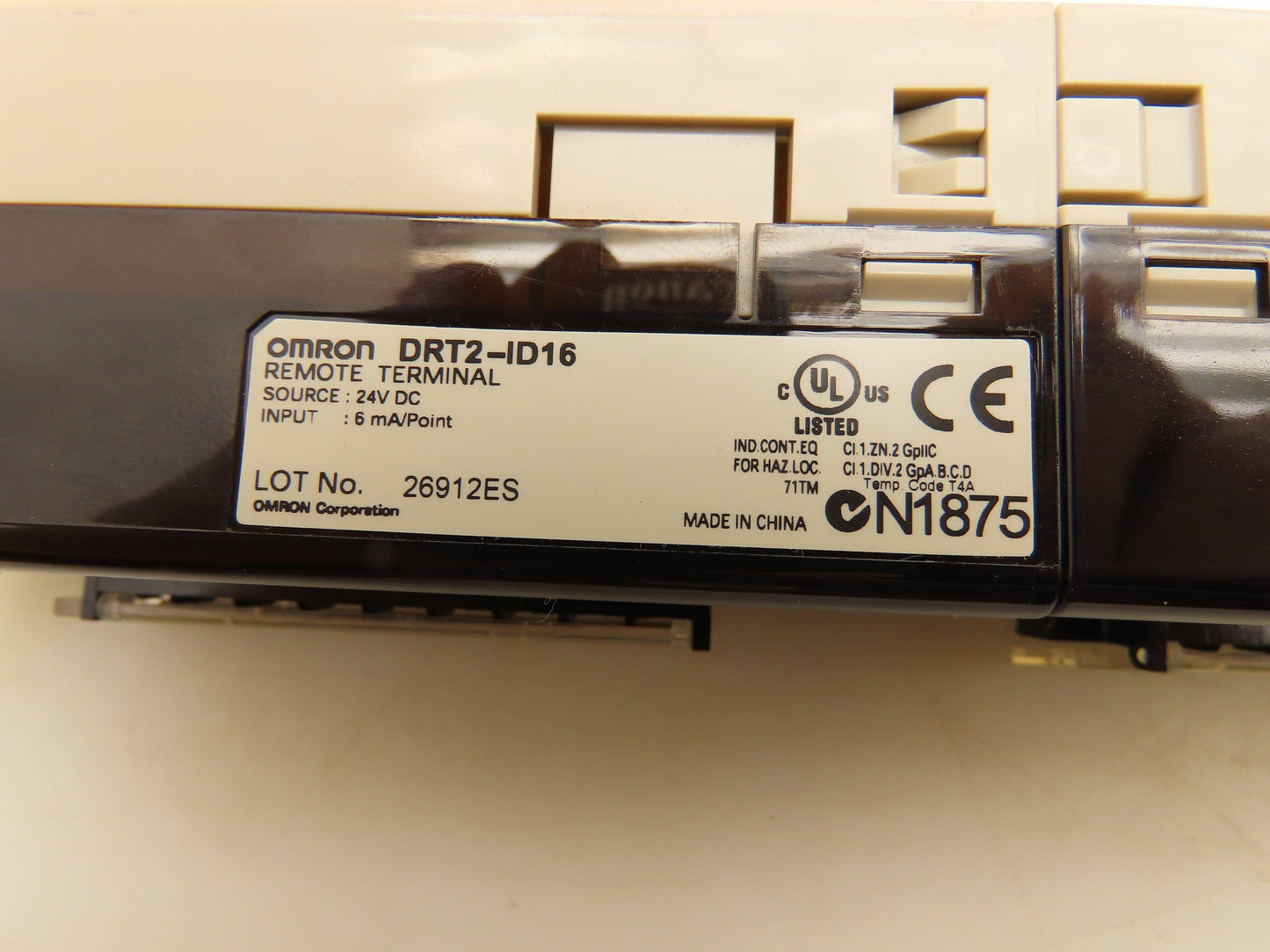 Omron DRT2-ID16 XWT-OD16 Remote Terminal PLC Input Output Module Set