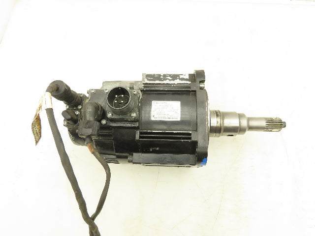 Yaskawa SGMRV-13ANA-YR21 AC Servo Motor 1.3kw 8.34Nm 1500 RPM Encoder