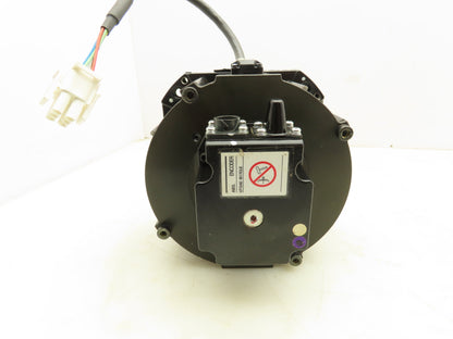 Yaskawa SGMRS-06A2B-YR12 AC Servo Motor 550W 2.63Nm 2000 RPM Encoder