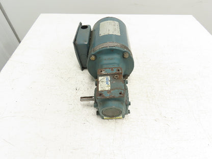 Dodge Reliance 1/3Hp Gearmotor 15:1 Tigear 2 Reducer 117 RPM RH 56C 460V 3PH