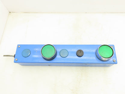Austin AB-G1NBPB Pushbutton Control Station 12x4x4" Enclosure 5 Holes Operator