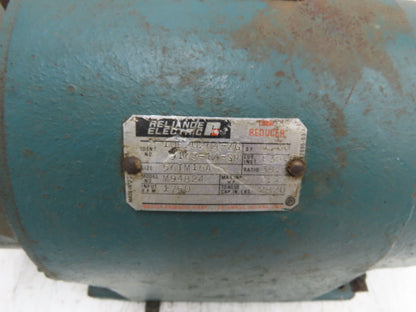 Reliance M94824 Tigear Inline Reducer 38.5:1 Gearbox 2Hp 45 RPM 56C 2820 In/Lb