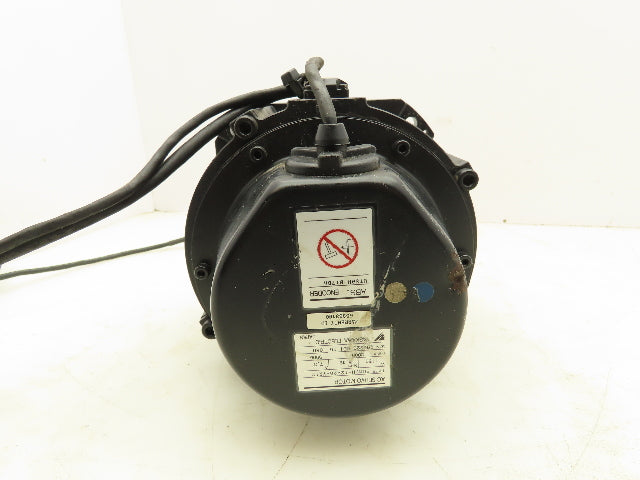Yaskawa SGMDH-12A2A-YR12 AC Servo Motor 1150W 5.49Nm 2000 RPM Encoder
