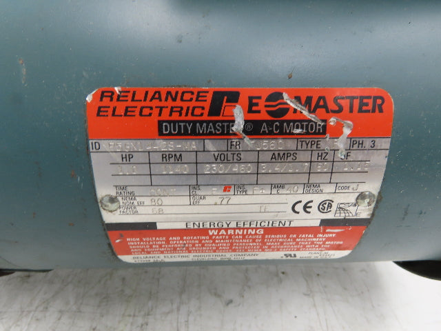 Dodge Reliance Inline Speed Reducer Gearmotor 1Hp 130:1 13 RPM 56C 5840 In/Lb