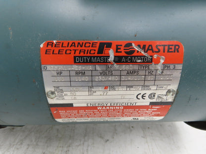 Dodge Reliance Inline Speed Reducer Gearmotor 1Hp 130:1 13 RPM 56C 5840 In/Lb