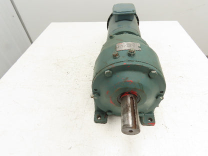 Dodge Reliance Inline Speed Reducer Gearmotor 1Hp 130:1 13 RPM 56C 5840 In/Lb