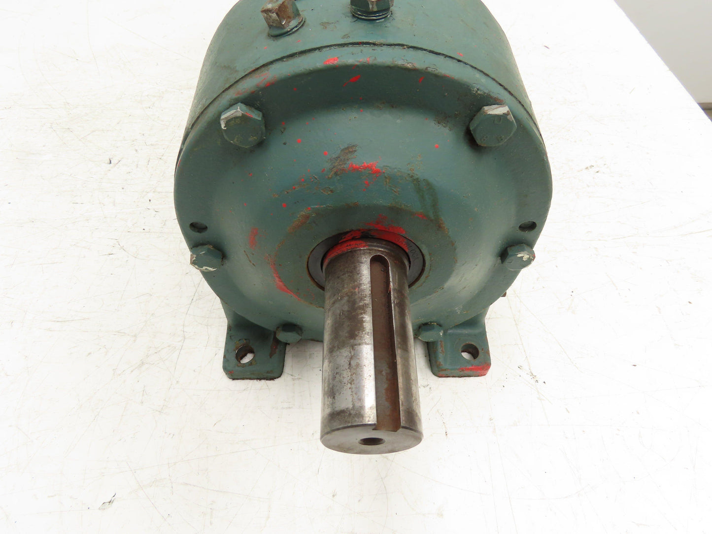 Dodge Reliance Inline Speed Reducer Gearmotor 1Hp 130:1 13 RPM 56C 5840 In/Lb