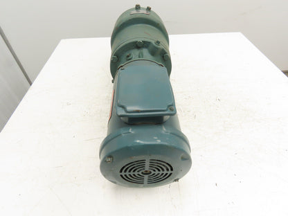 Dodge Reliance Inline Speed Reducer Gearmotor 1Hp 130:1 13 RPM 56C 5840 In/Lb