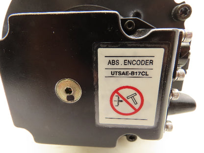 Yaskawa SGMRS-12A2B-YR11 AC Servo Motor 1150W 5.49Nm 2000 RPM Encoder