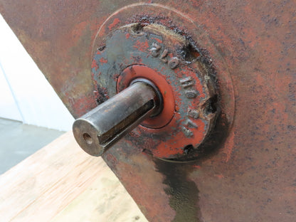Jervis B Webb 475/10 Webb Worm-Maag Speed Reducer 60.6:1 Gearbox 2-15/16" Output