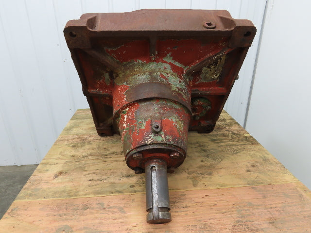 Jervis B Webb 475/10 Webb Worm-Maag Speed Reducer 60.6:1 Gearbox 2-15/16" Output