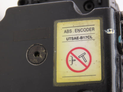 Yaskawa SGMRS-13A2A-YR11 AC Servo Motor 1300W 8.34Nm 1500 RPM Encoder