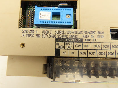 Omron C60K-CDR-A Sysmac C60K Programmable Controller Input Output Module