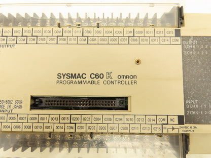 Omron C60K-CDR-A Sysmac C60K Programmable Controller Input Output Module