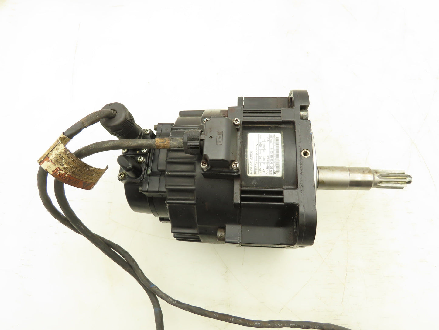 Yaskawa SGMRV-05ANA-YR21 AC Servo Motor 0.45kw 2.86Nm 1500RPM Encoder