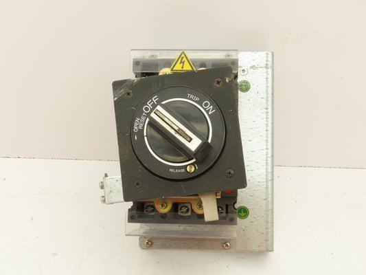 Fuji Electric BU3FHC-020L Circuit Breaker With Rotary Switch 20A 600VAC 3PH
